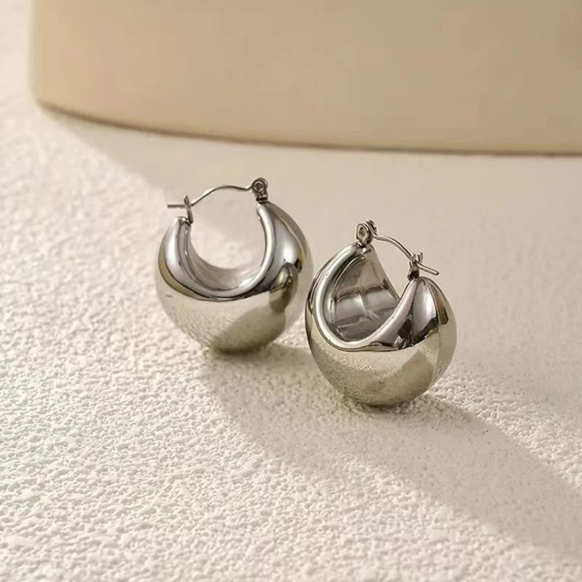 Everyday Luxe Nina Hoops in Sterling Silver