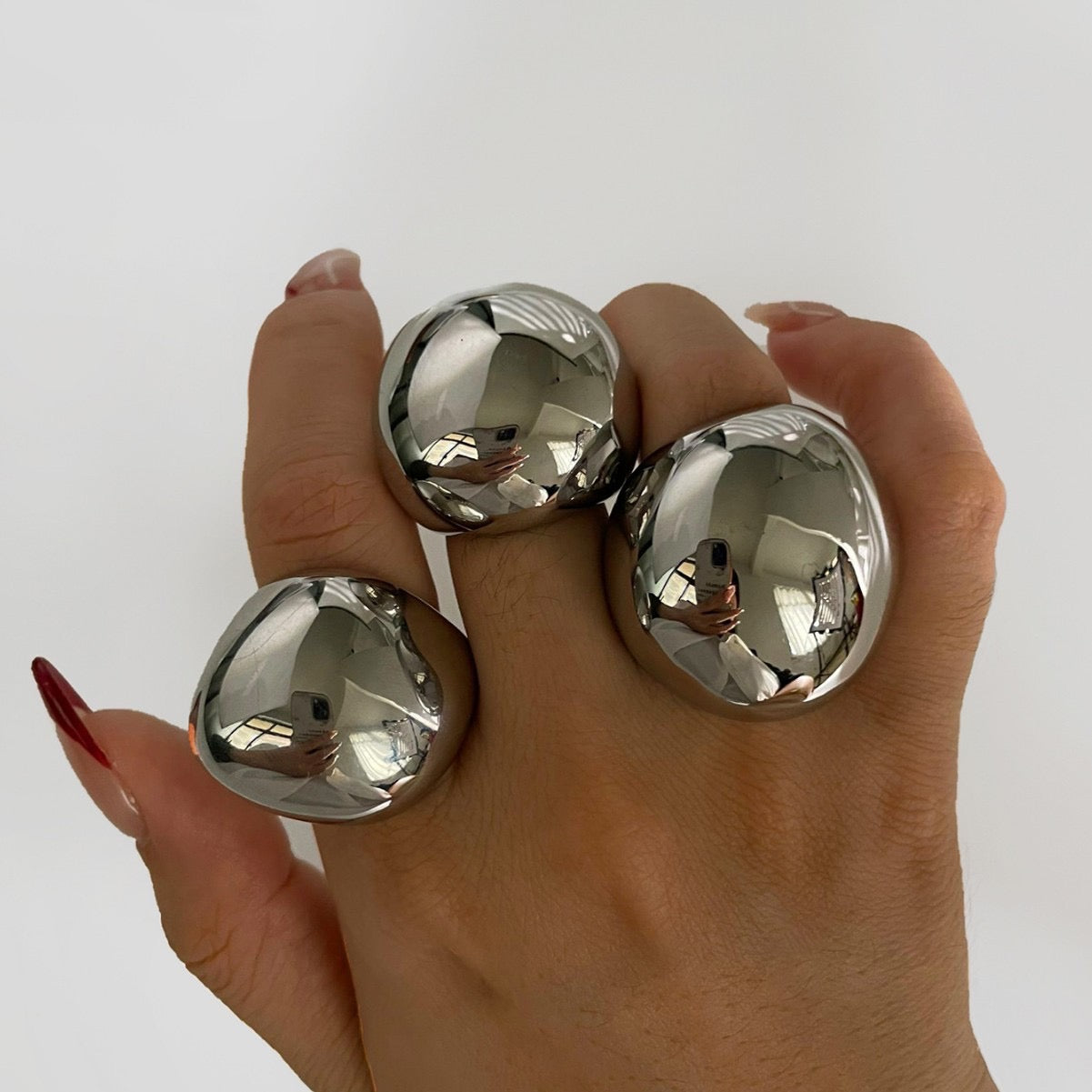 THIQUE Chunky Stainless Steel Ring