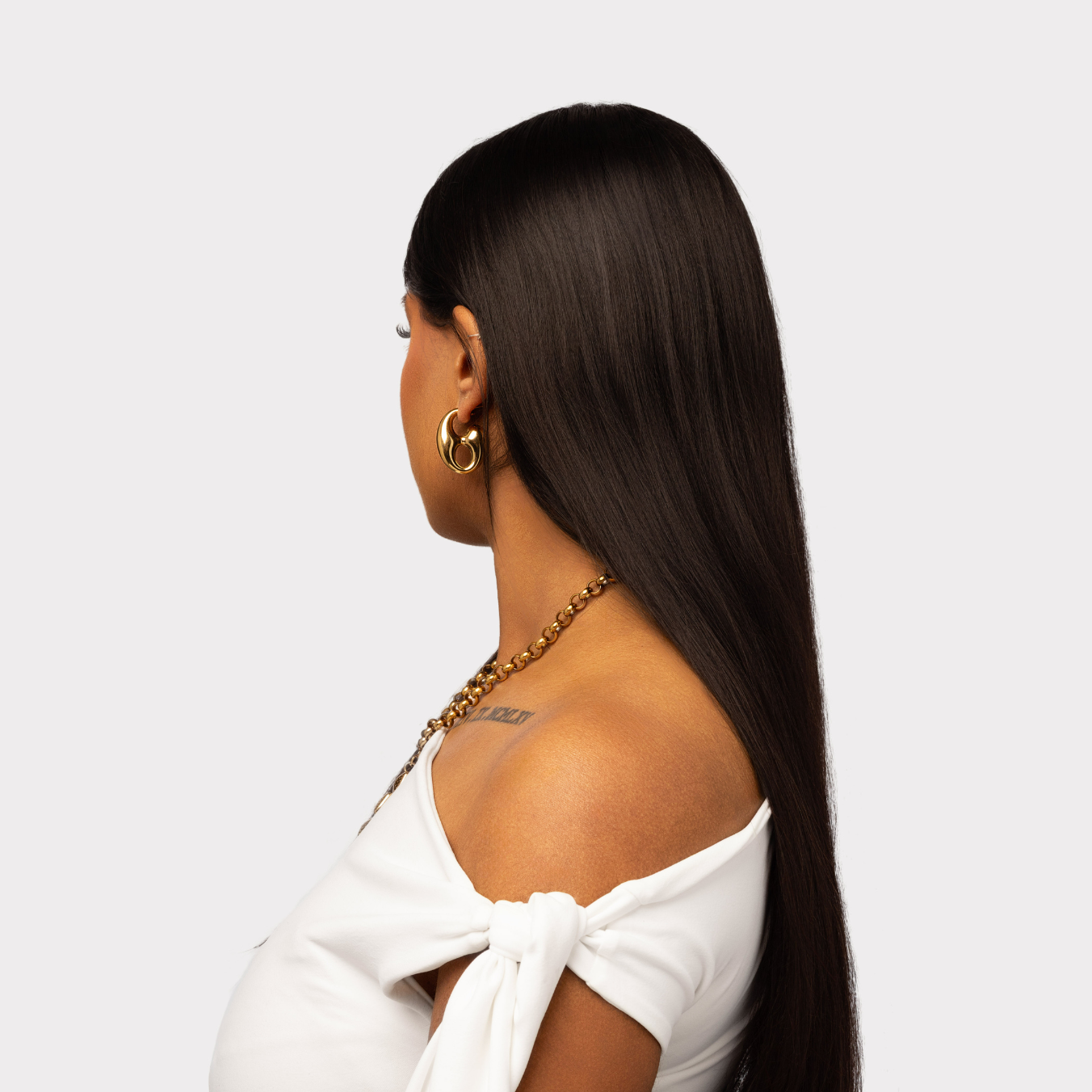 Coffee Bean 18K Gold Plated Earrings