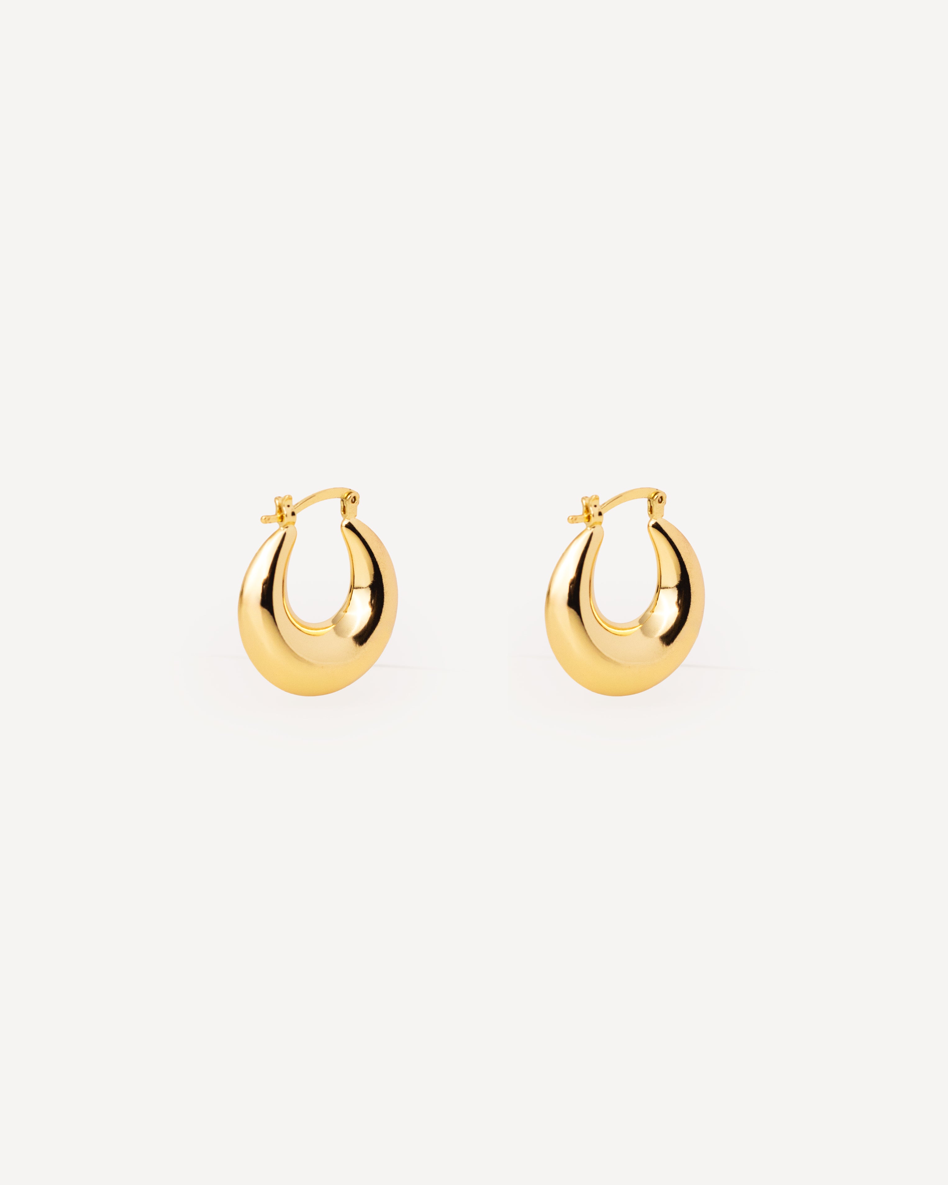 Lottie Gold Hoops